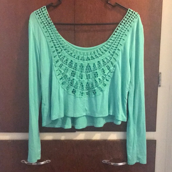 Deb Tops - Long Sleeve Crop Top